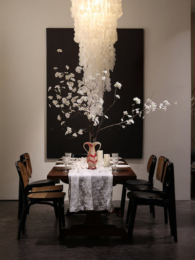 Eloryra Cascading Shell  Chandelier