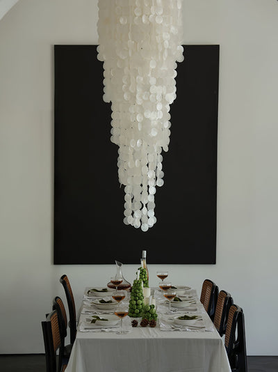 Eloryra Cascading Shell  Chandelier