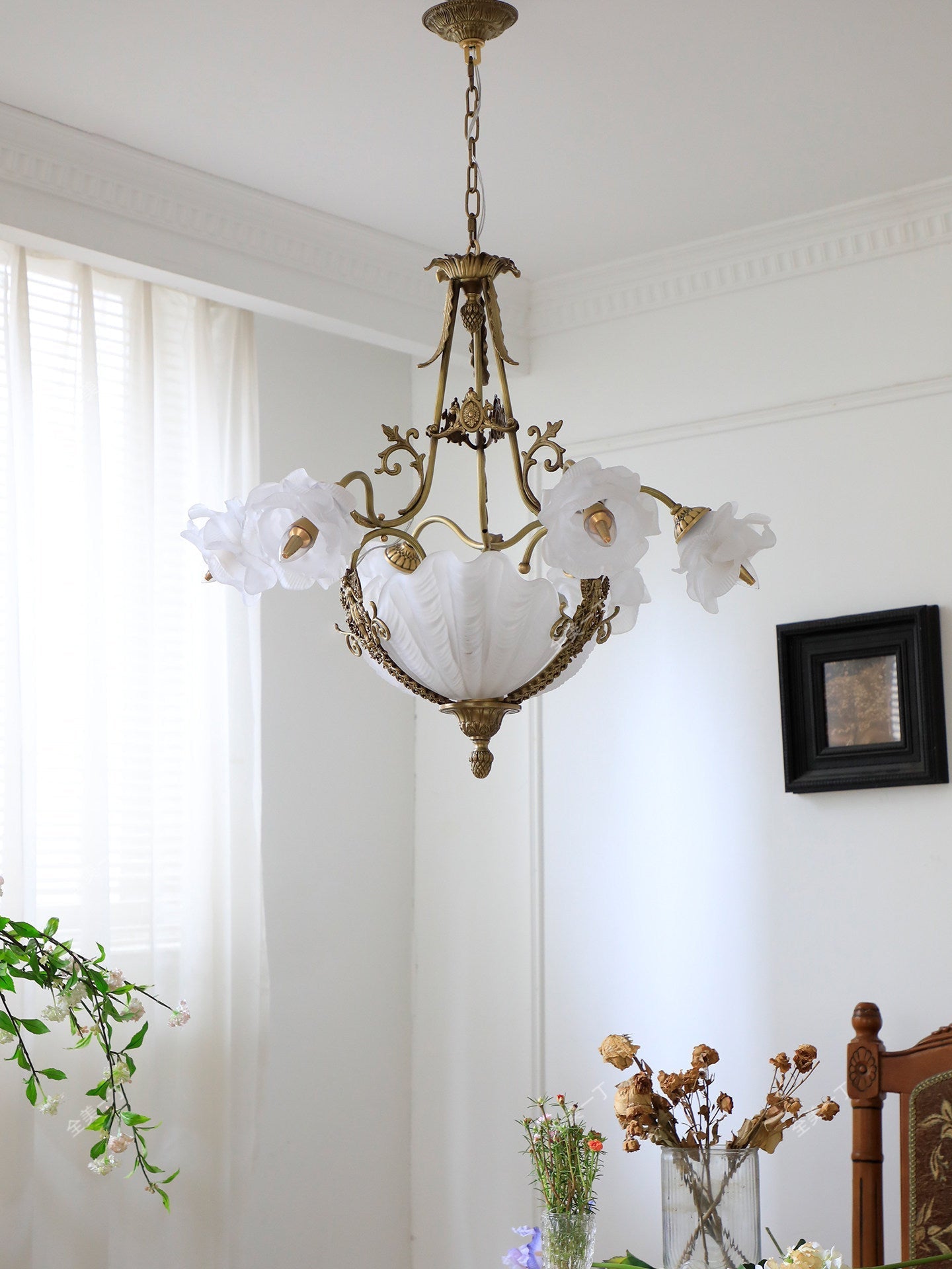 Casalora Brass Chandelier