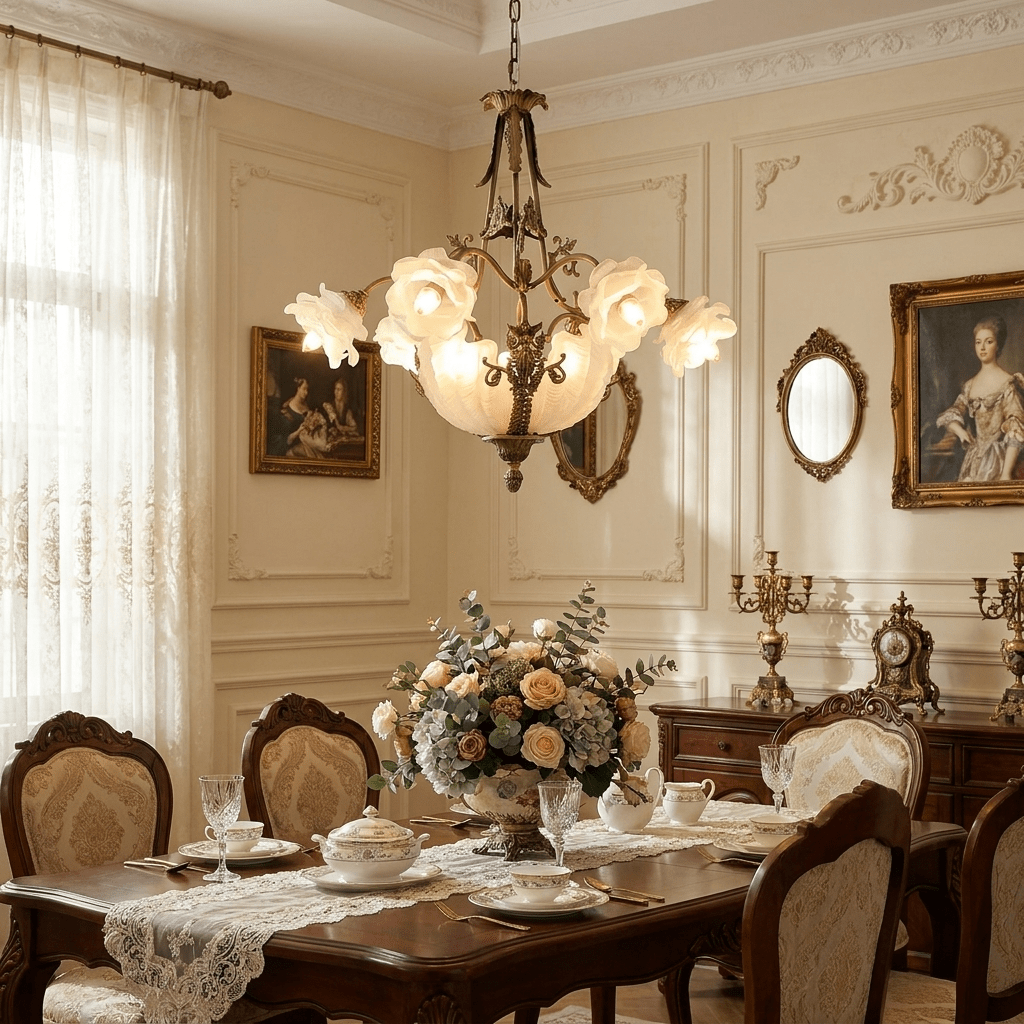 Casalora Brass Chandelier