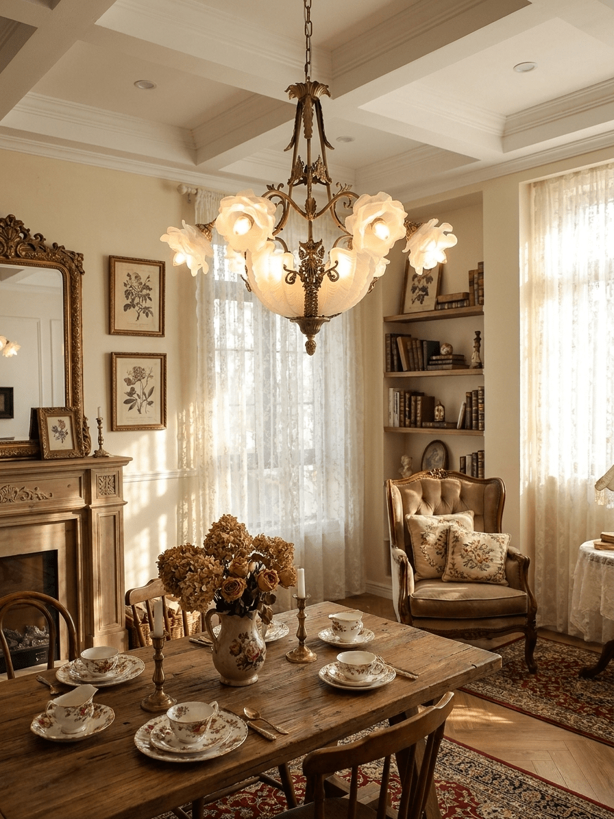 Casalora Brass Chandelier