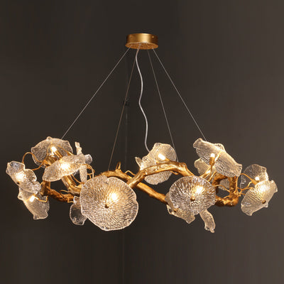 Avenhurst Lotus Glass Chandelier