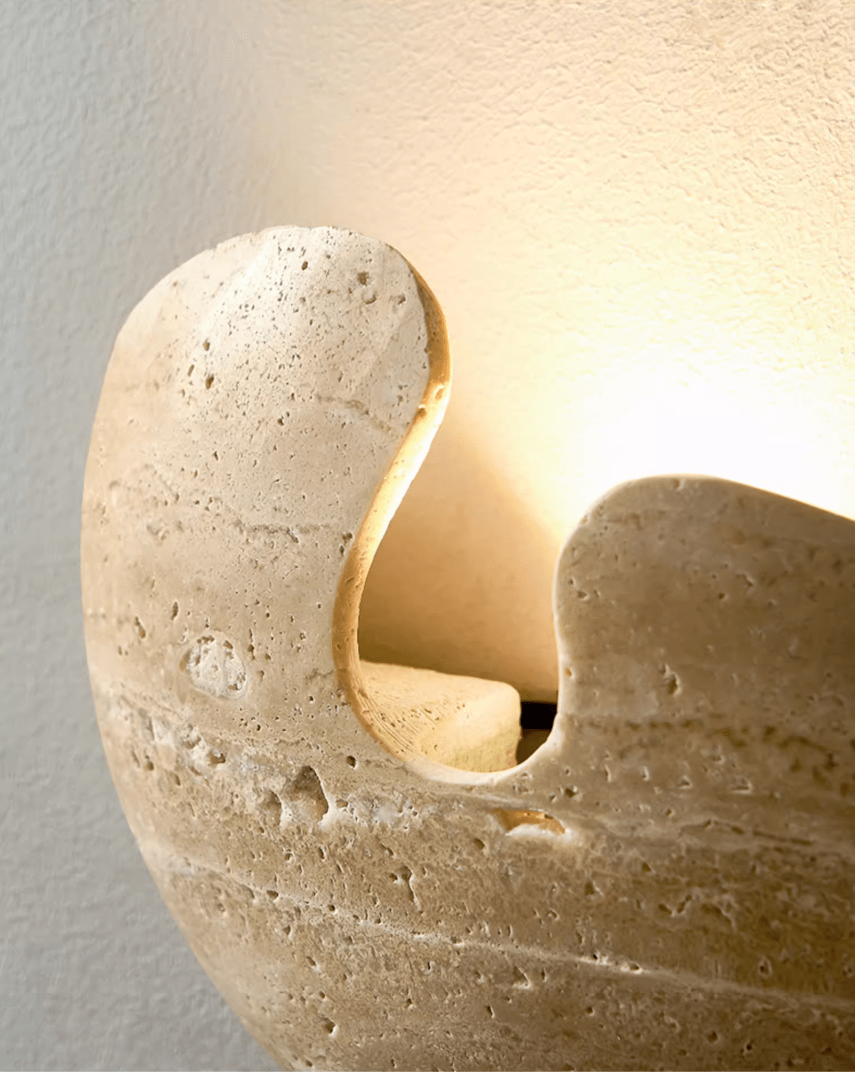 Pearl Stone Wall Light