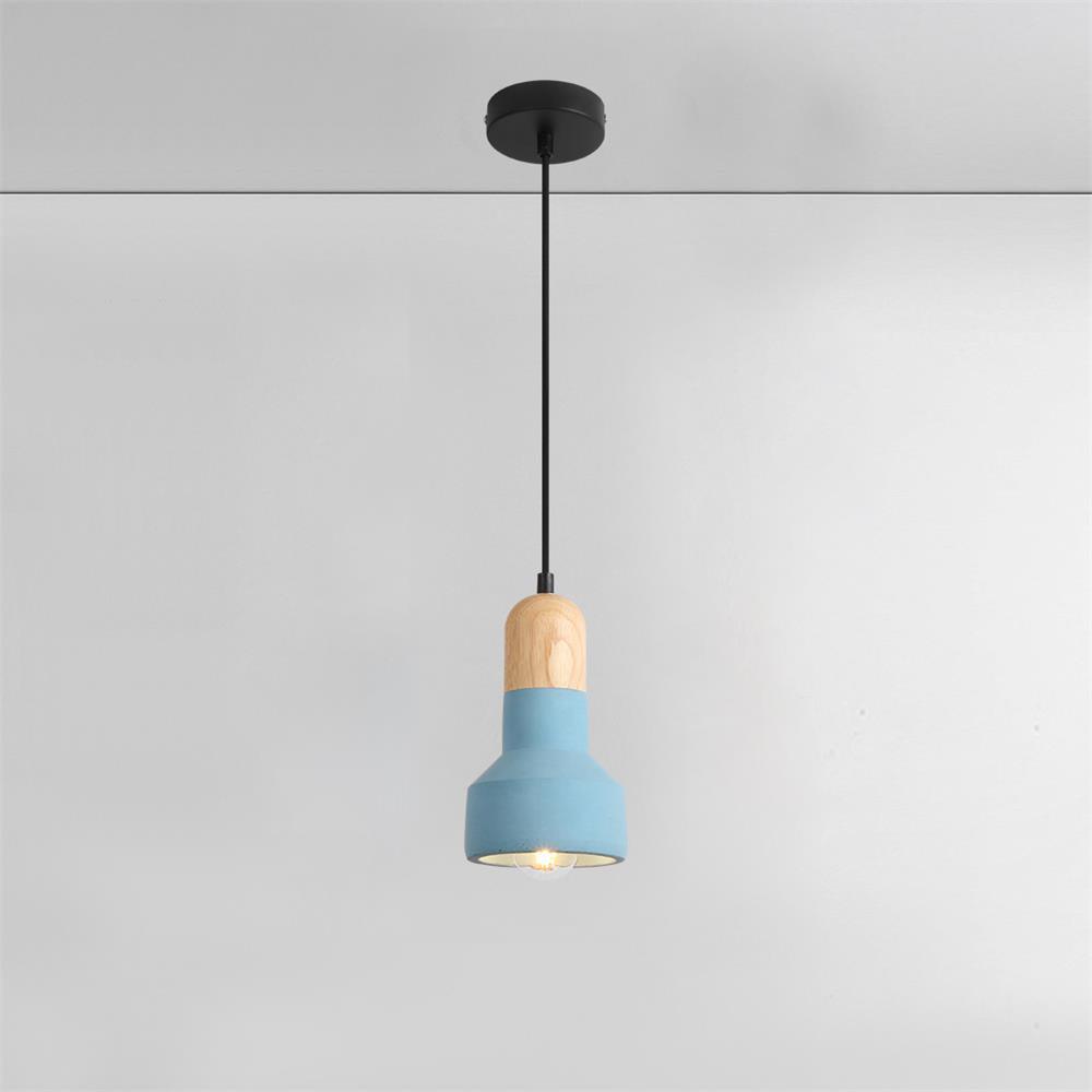 Trio Rustic Wood Pendant Light