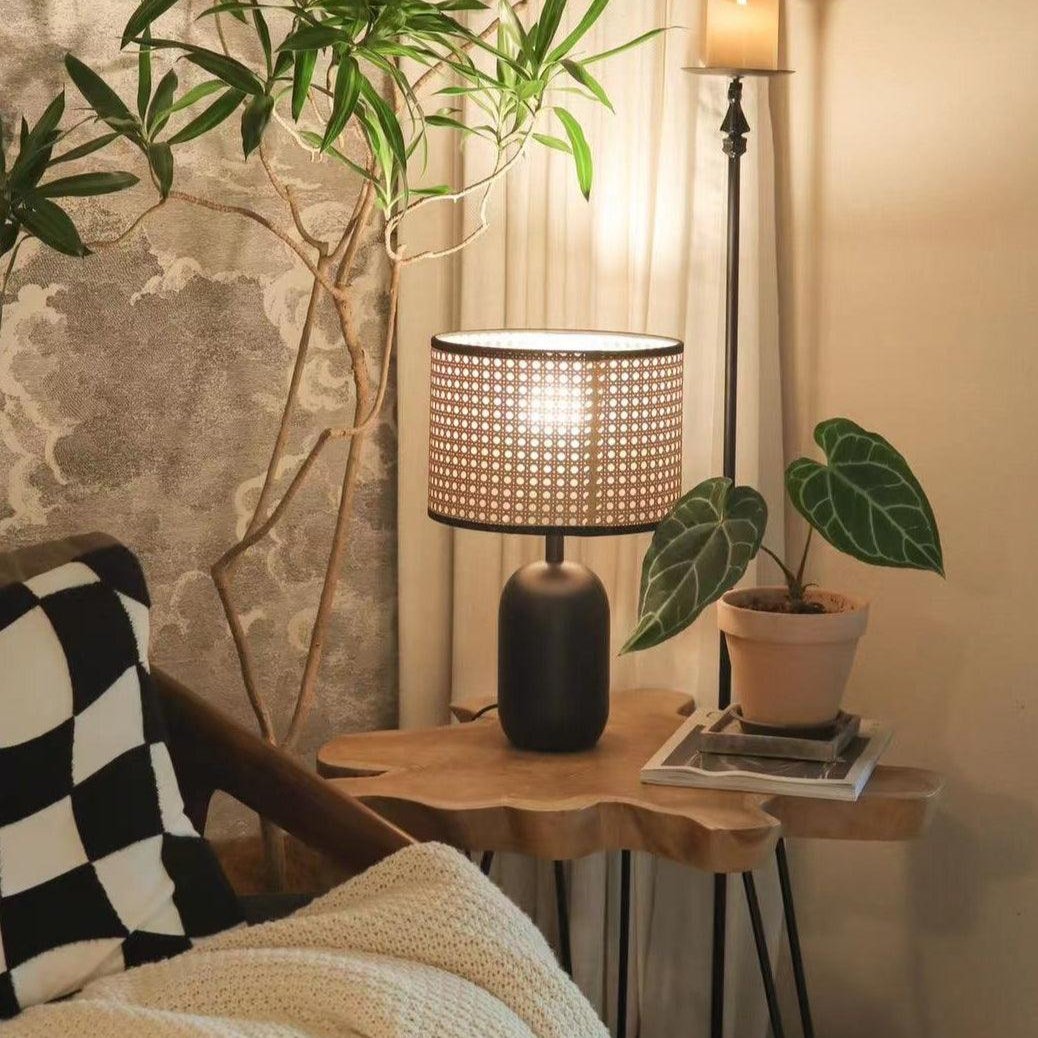 Ravarielle Modern Bamboo Table Lamp