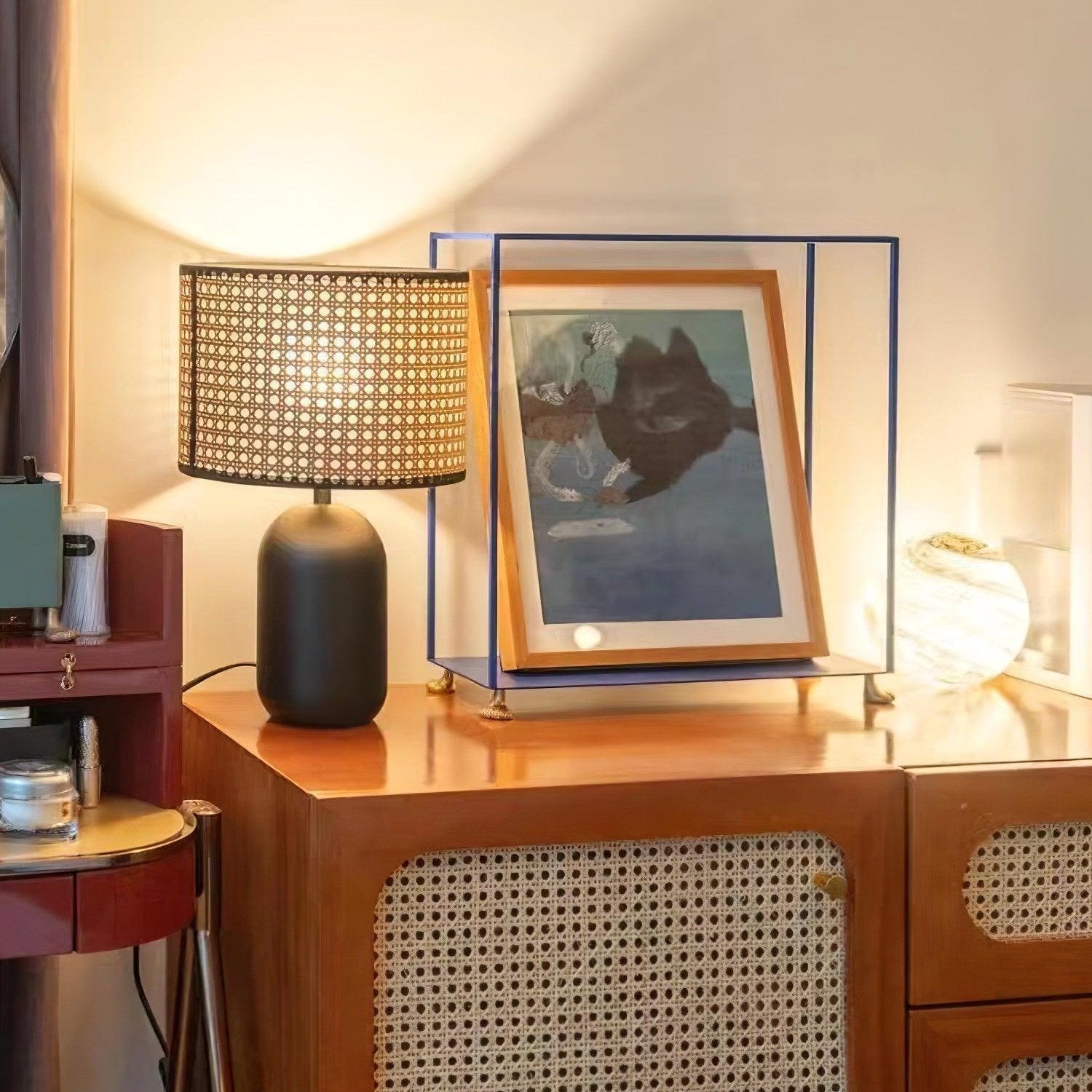 Ravarielle Modern Bamboo Table Lamp