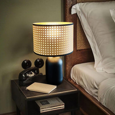 Ravarielle Modern Bamboo Table Lamp