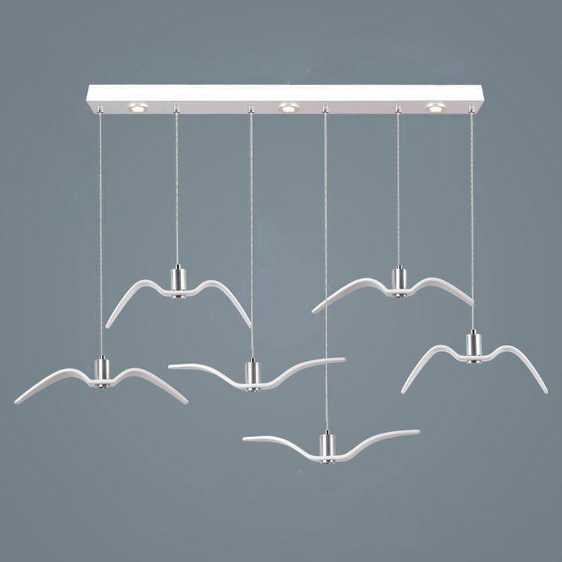 Ivoren Pendant Lamp Bird Wings for Living Room