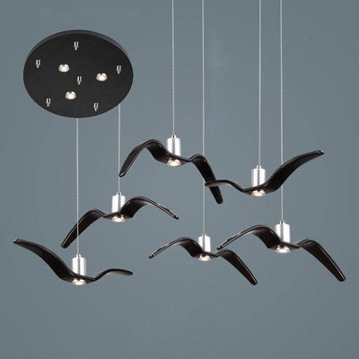 Ivoren Pendant Lamp Bird Wings for Living Room
