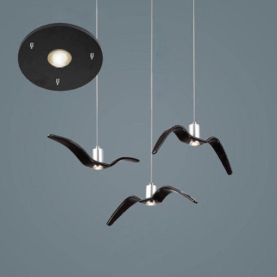 Ivoren Pendant Lamp Bird Wings for Living Room