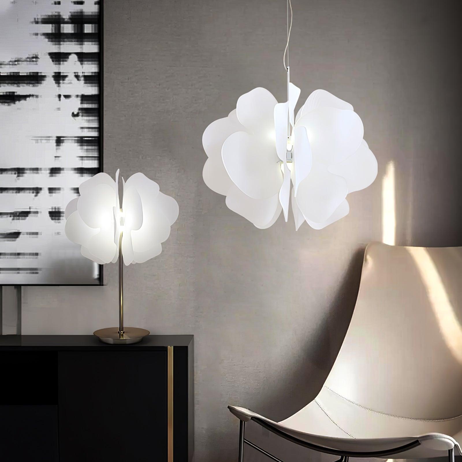 Orelisiella Pendant Light Plastic Floral