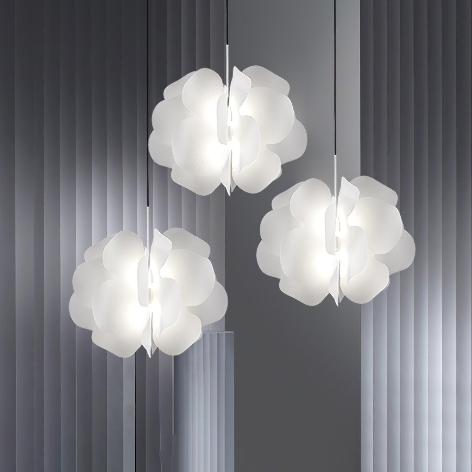 Orelisiella Pendant Light Plastic Floral