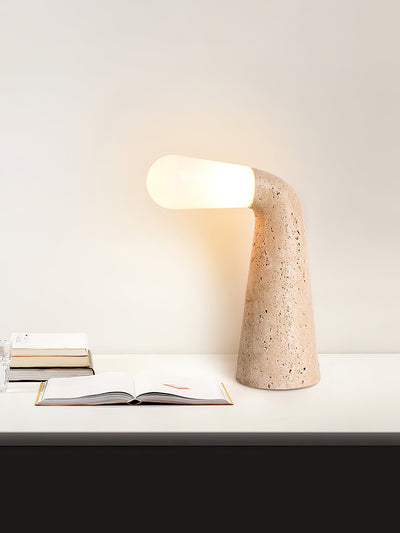 Noreette Travertine Table Lamp