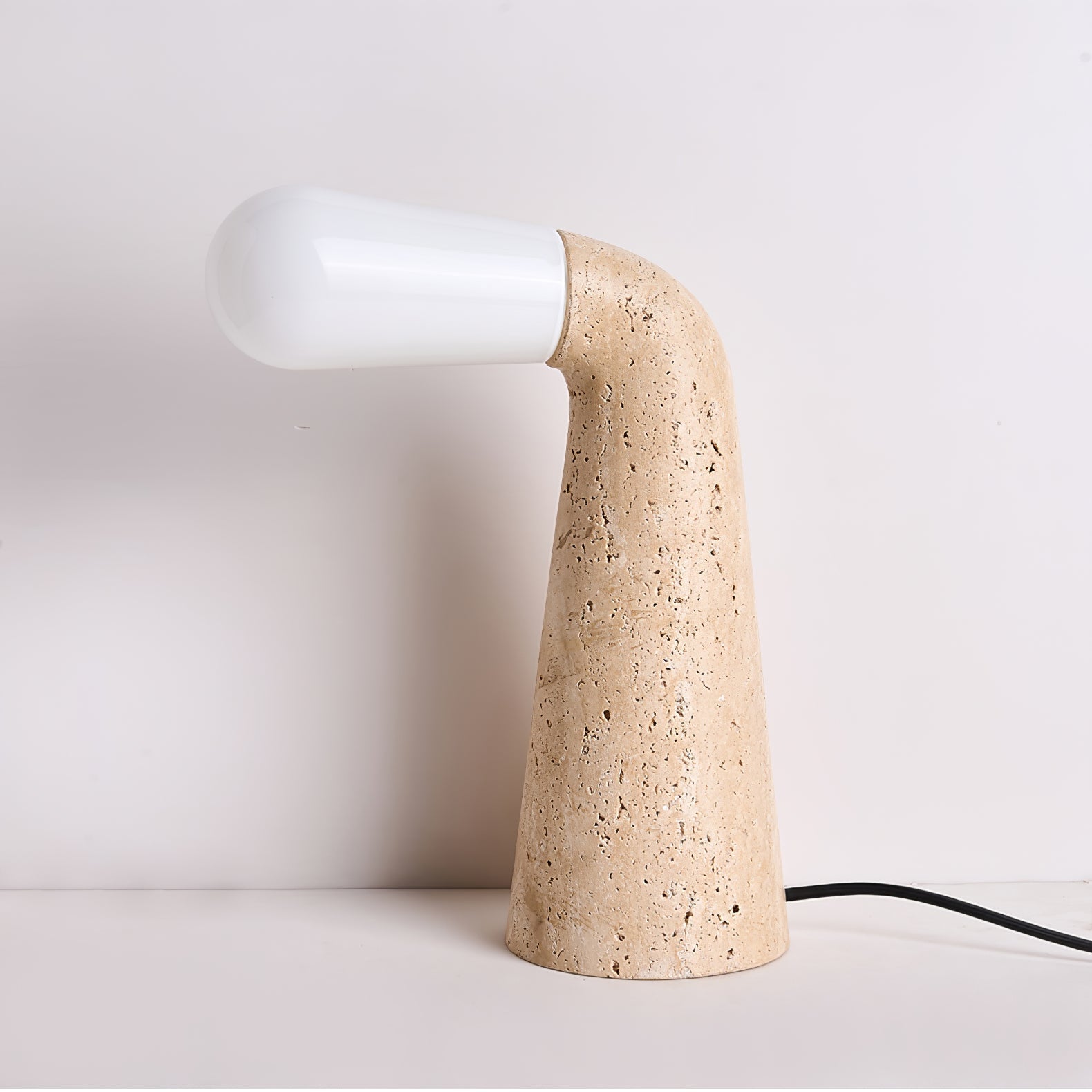 Noreette Travertine Table Lamp