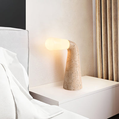 Noreette Travertine Table Lamp