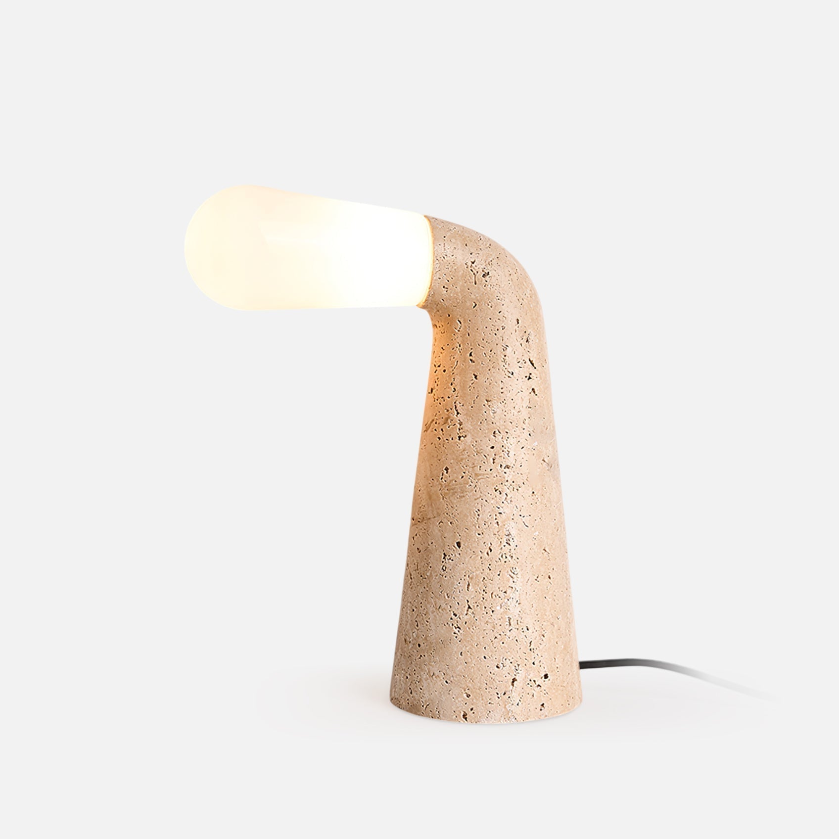 Noreette Travertine Table Lamp