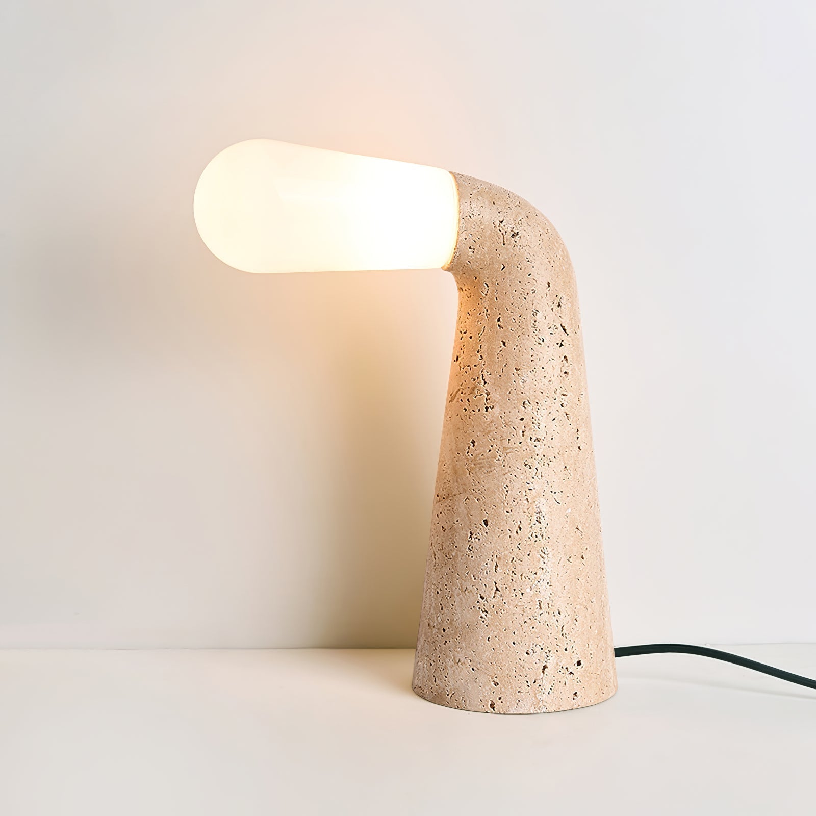 Noreette Travertine Table Lamp