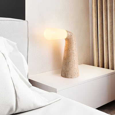 Noreette Travertine Table Lamp