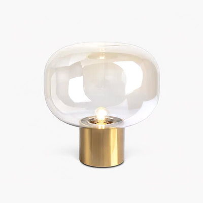 Teloz Glass Industrial Table Lamp
