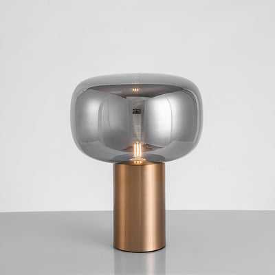 Teloz Glass Industrial Table Lamp