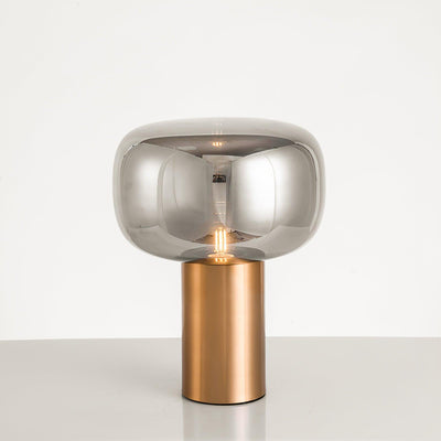 Teloz Glass Industrial Table Lamp