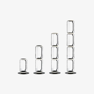 Lustra Floor Lamp Bamboo Glass - Neutral Decor