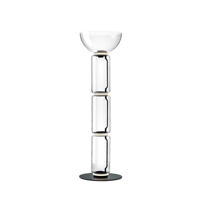 Lustra Floor Lamp Bamboo Glass - Neutral Decor