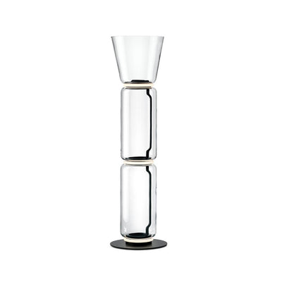 Lustra Floor Lamp Bamboo Glass - Neutral Decor