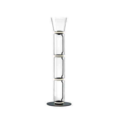 Lustra Floor Lamp Bamboo Glass - Neutral Decor