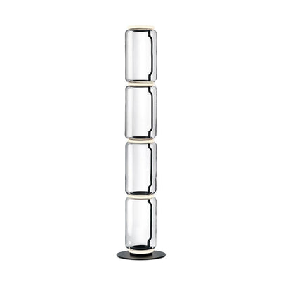 Lustra Floor Lamp Bamboo Glass - Neutral Decor