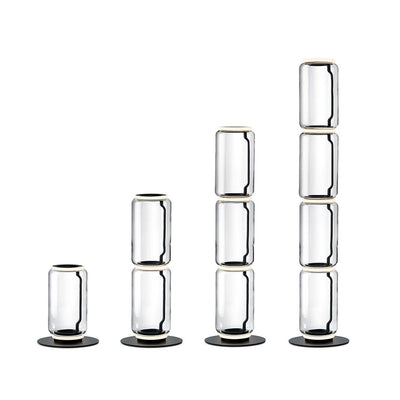 Lustra Floor Lamp Bamboo Glass - Neutral Decor