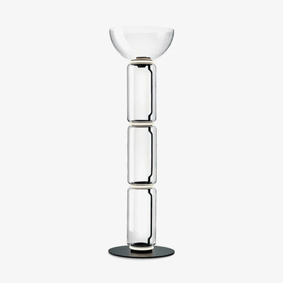 Lustra Floor Lamp Bamboo Glass - Neutral Decor