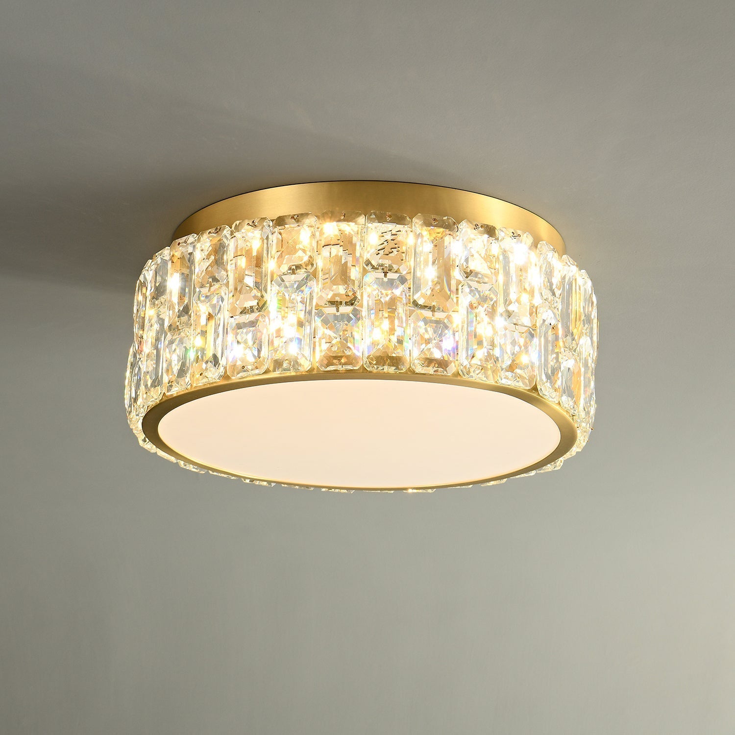 Cimare Postmodern Luxury Crystal Ceiling Lamp