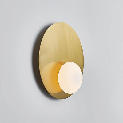 Ivsolion Modern Minimalist Angled Glass Sconce Wall lamp