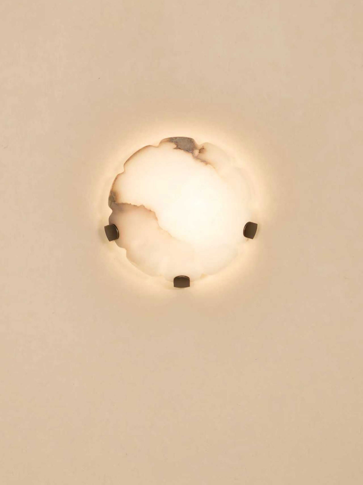 Lunor Alabaster Wall Sconce