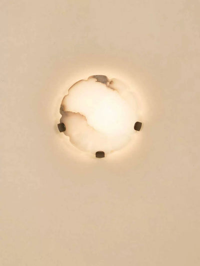 Lunor Alabaster Wall Sconce