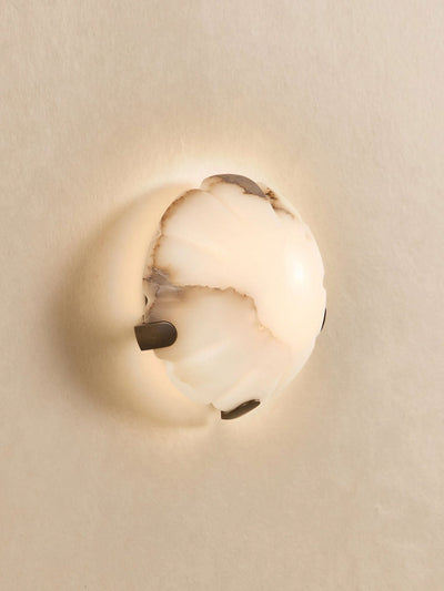 Lunor Alabaster Wall Sconce