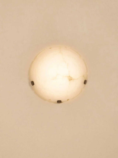 Lunor Alabaster Wall Sconce