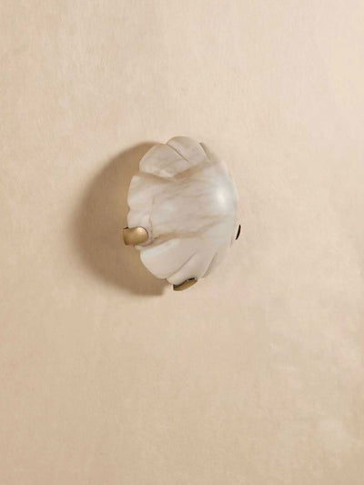 Lunor Alabaster Wall Sconce