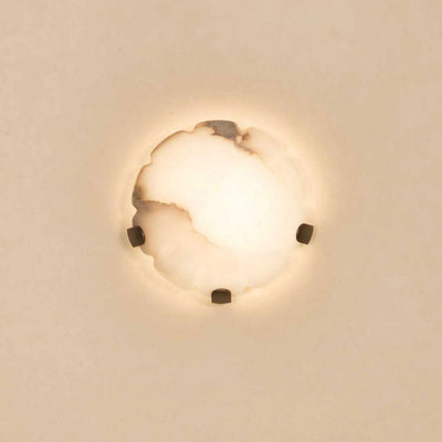 Lunor Alabaster Wall Sconce