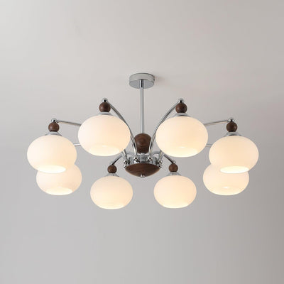 Molvin Chandelier Globe Arm Contemporary