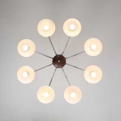 Molvin Chandelier Globe Arm Contemporary