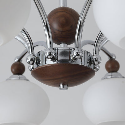 Molvin Chandelier Globe Arm Contemporary