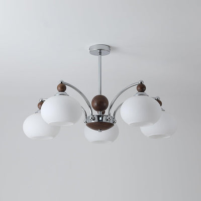 Molvin Chandelier Globe Arm Contemporary
