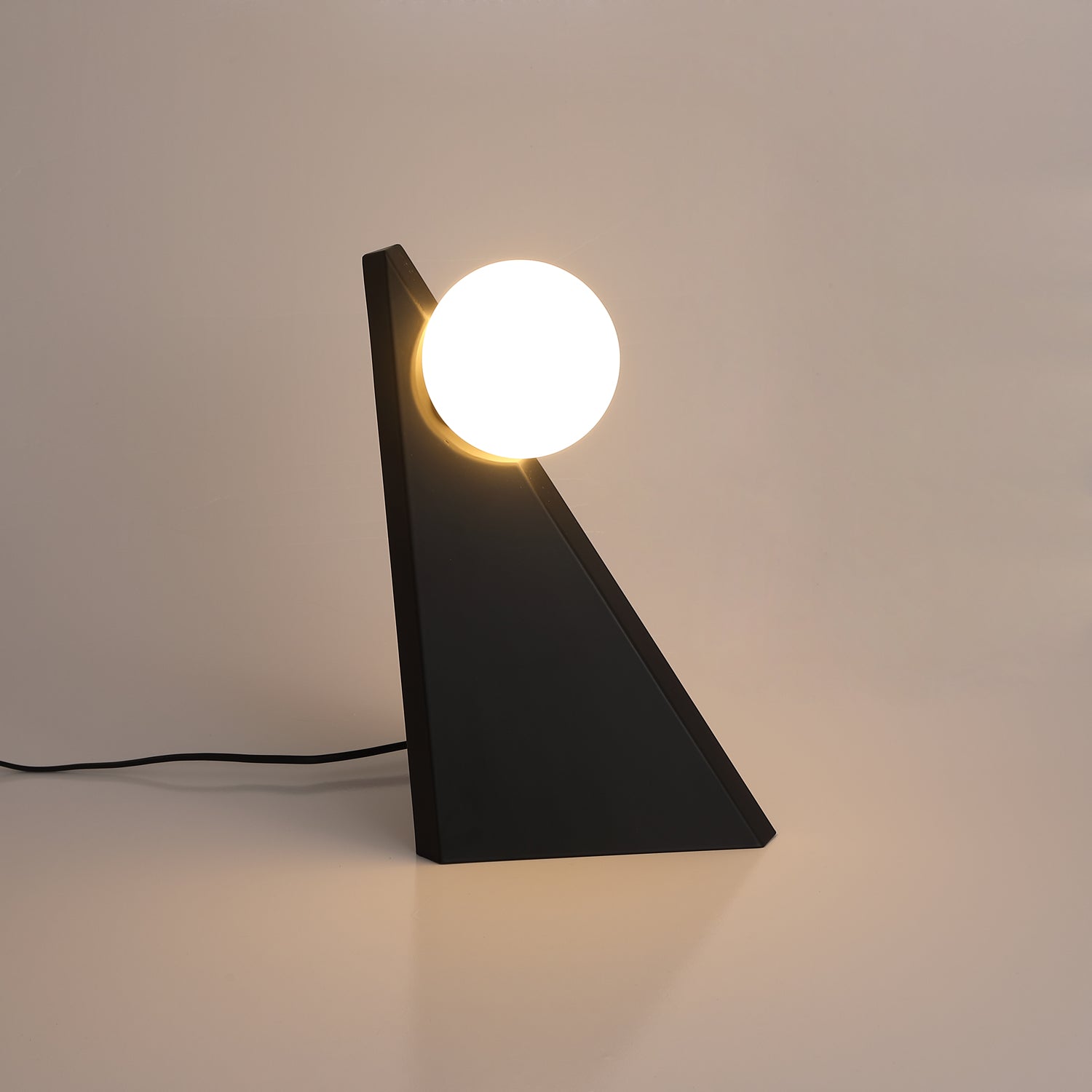 Nixie Geometric Glass Table Lamp