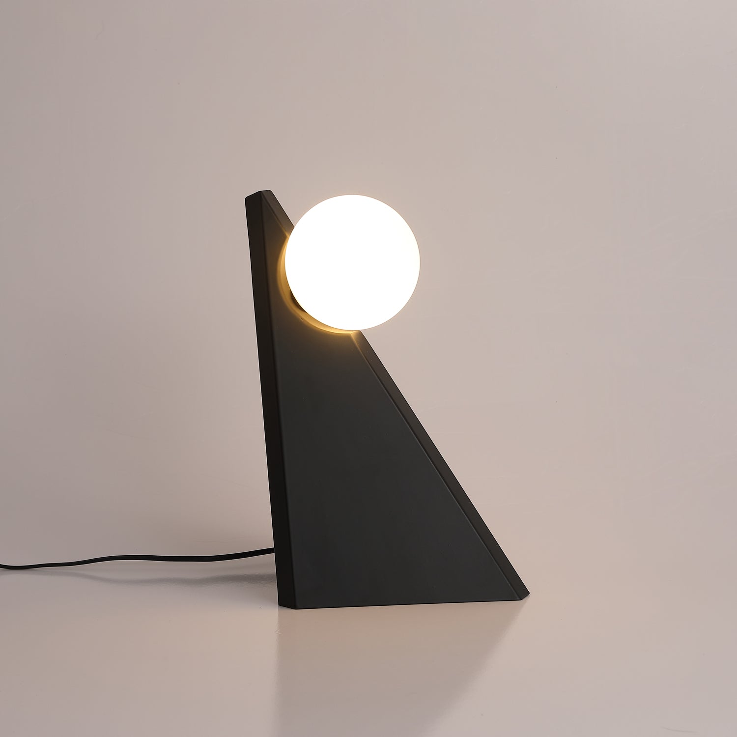 Nixie Geometric Glass Table Lamp