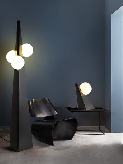 Nixie Geometric Glass Table Lamp