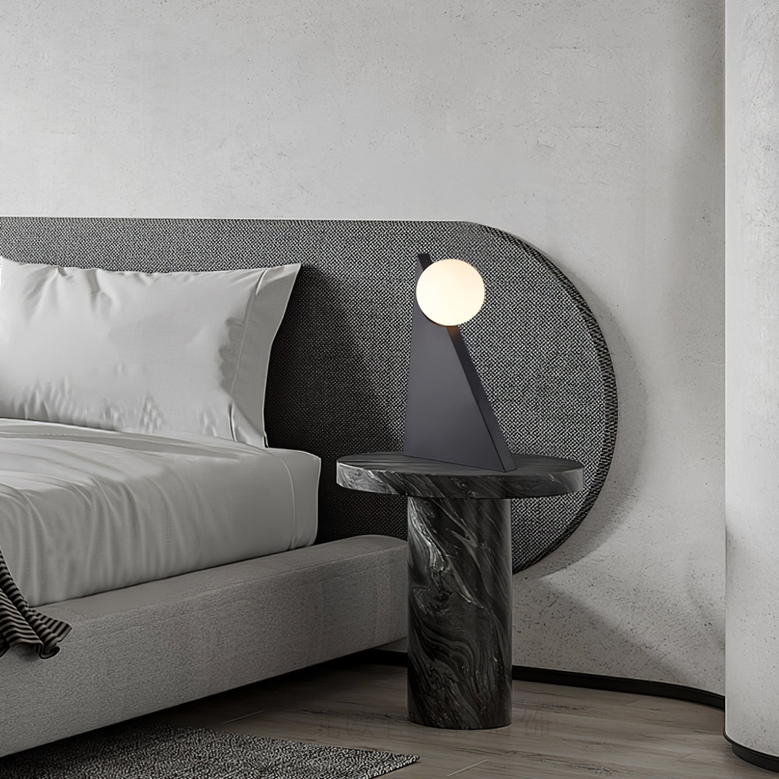 Nixie Geometric Glass Table Lamp