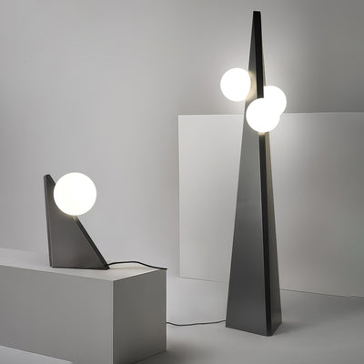 Nixie Geometric Glass Table Lamp