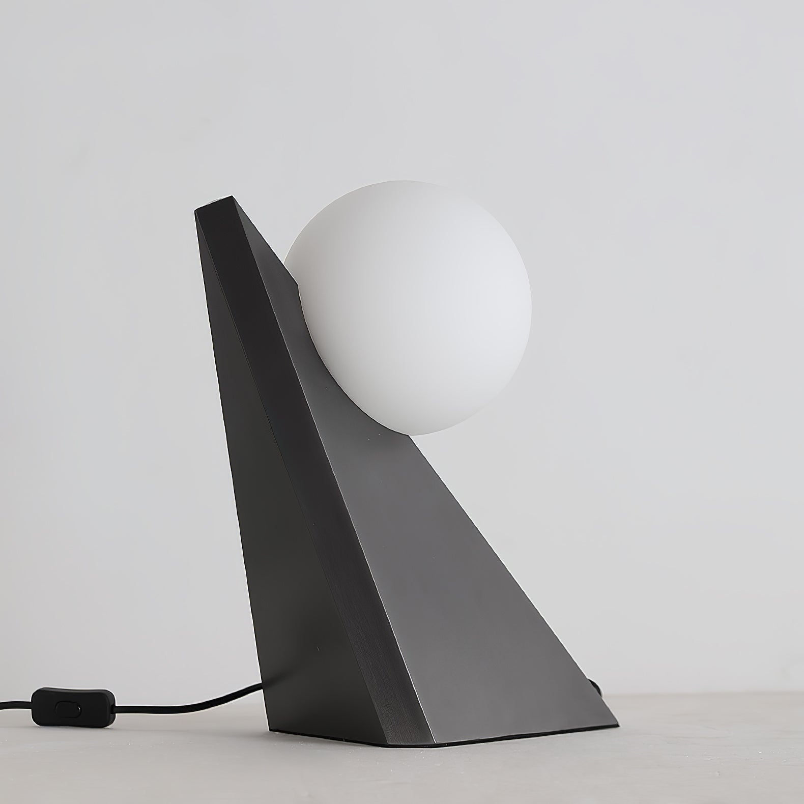 Nixie Geometric Glass Table Lamp